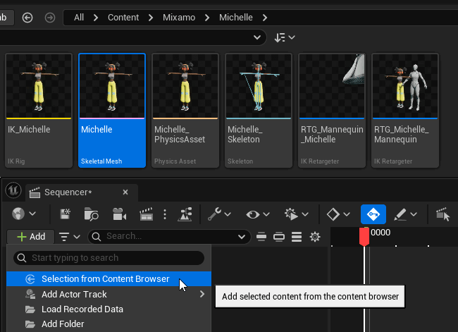 Adding the character to the sequence