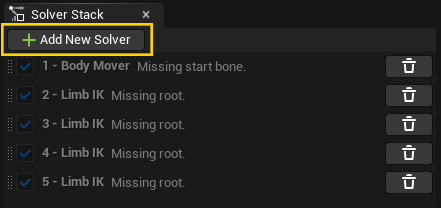 Setting up the new IK solvers